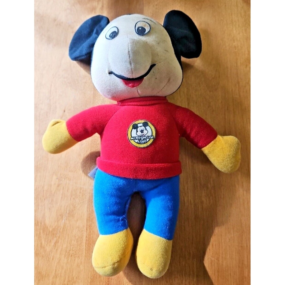 Vintage Knickerbocker 1976 Mickey Mouse Club Plush Walt Disney Stuffed Doll READ